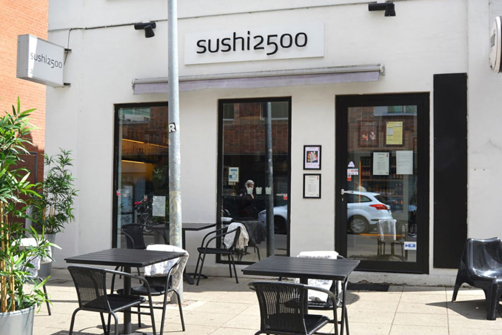 Sushi2500 Skolegade Valby Sushi