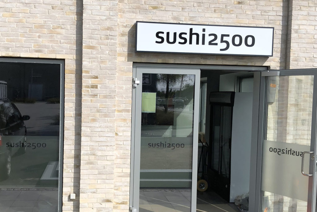 Sushi2500 Trekroner Centervej Sushi